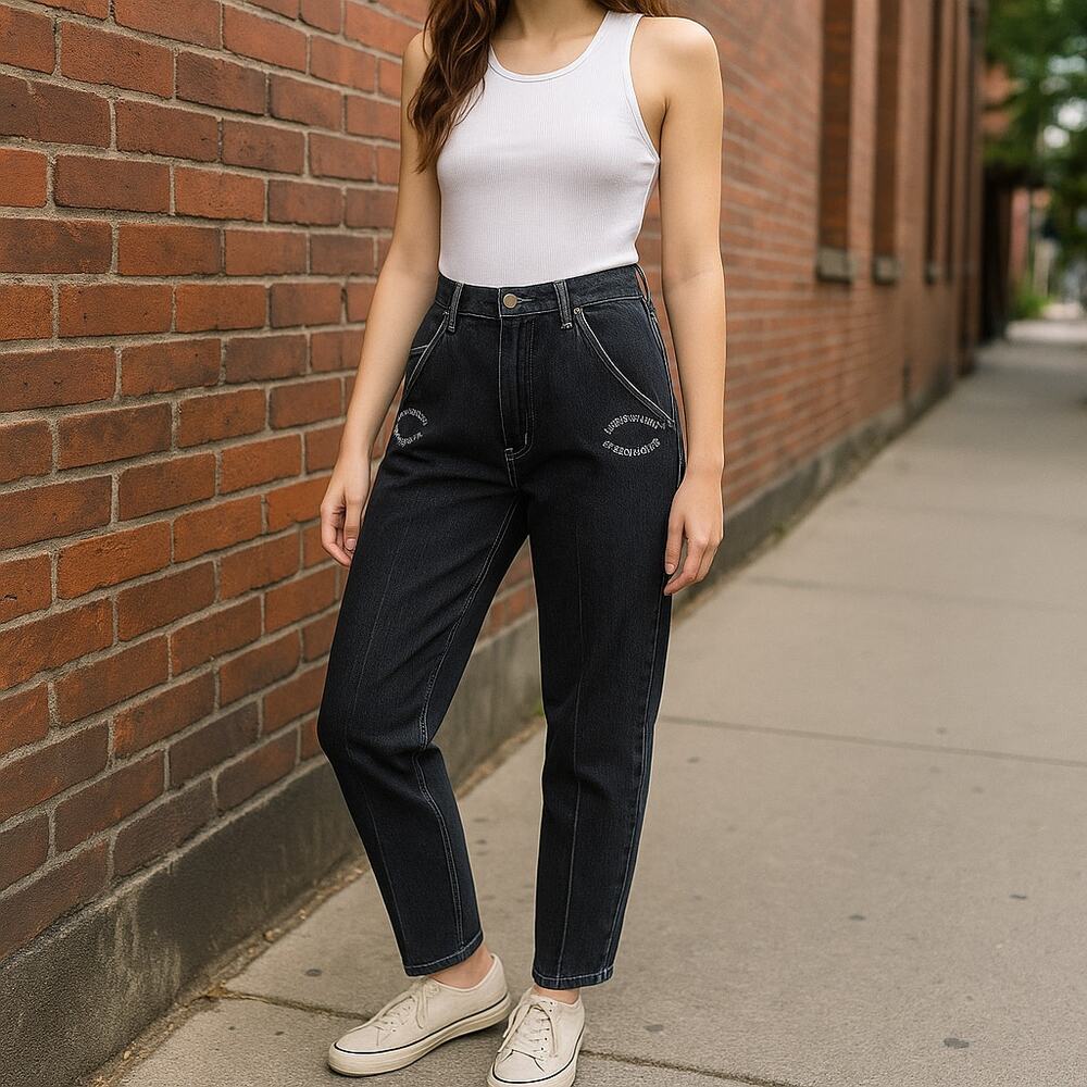 Vintage Y2K Filippo-Totti Vintage Tapered Jeans Sz 13/14 High Waist